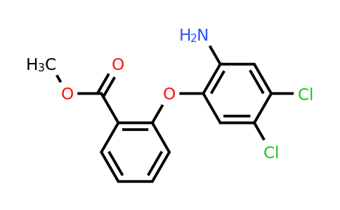 CAS 173983-39-6 | Methyl 2-(2-amino-4,5-dichlorophenoxy)benzoate