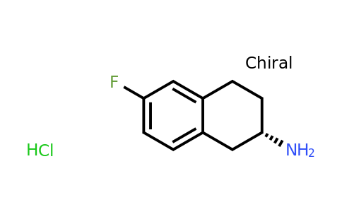 CAS 173996-44-6 | (S)-6-Fluoro-1,2,3,4-tetrahydro-naphthalen-2-YL-amine hcl