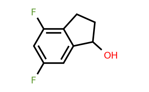 CAS 173998-55-5 | 4,6-Difluoro-2,3-dihydro-1H-inden-1-ol