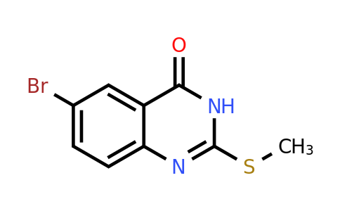 CAS 174313-65-6 | 6-bromo-2-(methylsulfanyl)-3,4-dihydroquinazolin-4-one