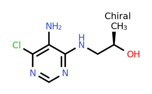 CAS 17435-30-2 | (R)-1-((5-Amino-6-chloropyrimidin-4-yl)amino)propan-2-ol