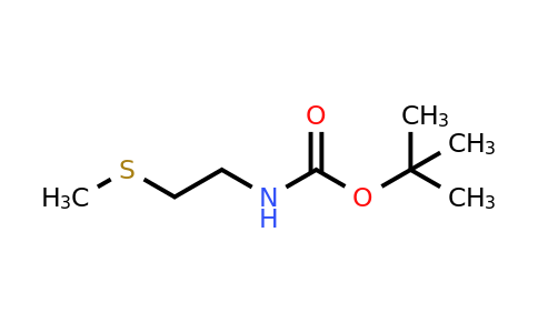 CAS 174360-08-8 | tert-Butyl (2-(methylthio)ethyl)carbamate