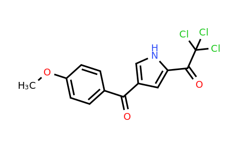 CAS 174417-17-5 | 2,2,2-Trichloro-1-(4-(4-methoxybenzoyl)-1H-pyrrol-2-yl)ethanone
