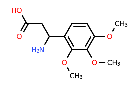 CAS 174502-38-6 | 3-Amino-3-(2,3,4-trimethoxyphenyl)propanoic acid