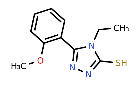 CAS 174573-84-3 | 4-ethyl-5-(2-methoxyphenyl)-4H-1,2,4-triazole-3-thiol