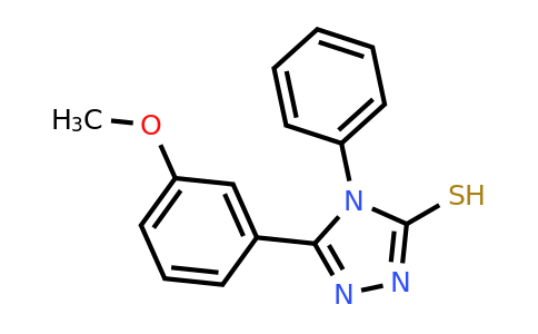 CAS 174573-90-1 | 5-(3-methoxyphenyl)-4-phenyl-4H-1,2,4-triazole-3-thiol