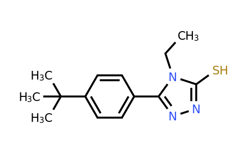 CAS 174573-98-9 | 5-(4-tert-butylphenyl)-4-ethyl-4H-1,2,4-triazole-3-thiol