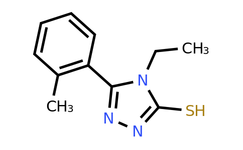 CAS 174574-01-7 | 4-ethyl-5-(2-methylphenyl)-4H-1,2,4-triazole-3-thiol