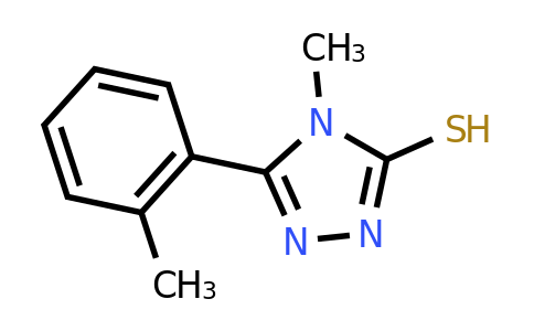 CAS 174574-08-4 | 4-methyl-5-(2-methylphenyl)-4H-1,2,4-triazole-3-thiol