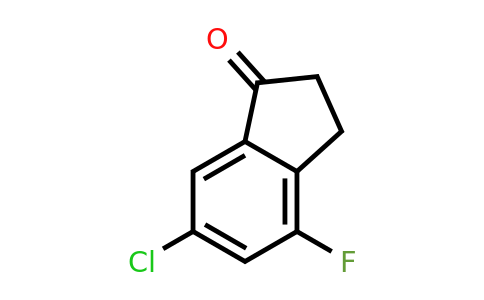 CAS 174603-49-7 | 6-Chloro-4-fluoro-2,3-dihydro-1H-inden-1-one