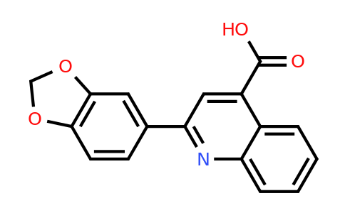 CAS 174636-86-3 | 2-(Benzo[d][1,3]dioxol-5-yl)quinoline-4-carboxylic acid