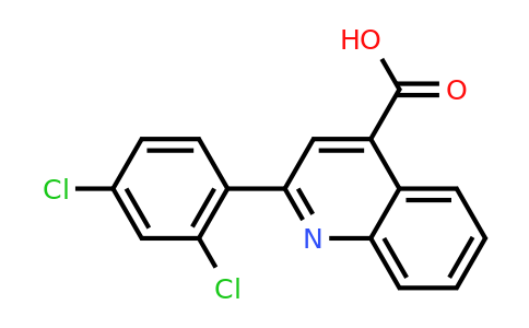 CAS 174636-93-2 | 2-(2,4-Dichlorophenyl)quinoline-4-carboxylic acid