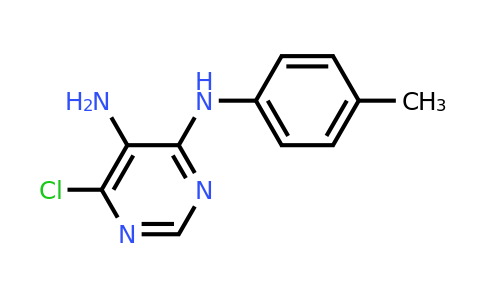 CAS 17465-94-0 | 6-Chloro-N4-(p-tolyl)pyrimidine-4,5-diamine