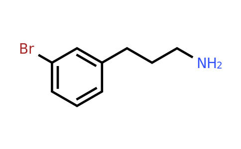 CAS 174689-12-4 | 3-(3-Bromo-phenyl)-propylamine
