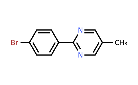 CAS 174720-38-8 | 2-(4-Bromophenyl)-5-methylpyrimidine