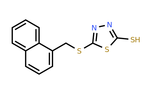CAS 174728-84-8 | 5-{[(naphthalen-1-yl)methyl]sulfanyl}-1,3,4-thiadiazole-2-thiol