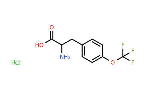 CAS 174732-77-5 | 2-Amino-3-[4-(trifluoromethoxy)phenyl]propanoic acid hydrochloride