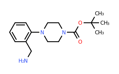 CAS 174855-53-9 | Tert-butyl 4-[2-(aminomethyl)phenyl]piperazine-1-carboxylate