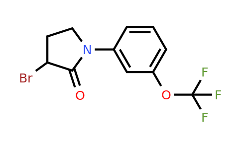 CAS 174890-36-9 | 3-Bromo-1-[3-(trifluoromethoxy)phenyl]pyrrolidin-2-one