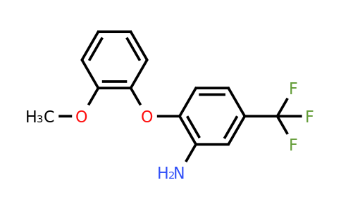 CAS 175135-08-7 | 2-(2-Methoxyphenoxy)-5-(trifluoromethyl)aniline