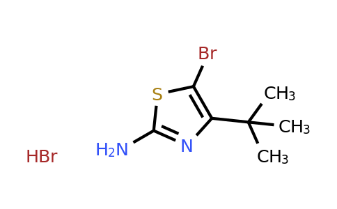 CAS 175136-77-3 | 5-Bromo-4-(tert-butyl)thiazol-2-amine hydrobromide