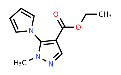 CAS 175137-01-6 | Ethyl 1-methyl-5-(1H-pyrrol-1-yl)-1H-pyrazole-4-carboxylate