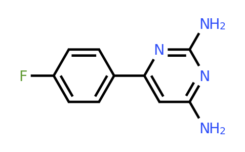 CAS 175137-25-4 | 6-(4-Fluorophenyl)pyrimidine-2,4-diamine