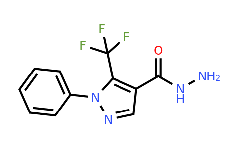 CAS 175137-32-3 | 1-Phenyl-5-(trifluoromethyl)-1H-pyrazole-4-carbohydrazide