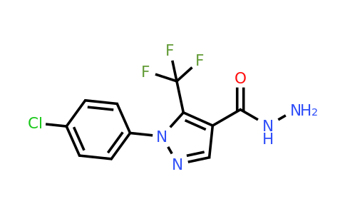 CAS 175137-34-5 | 1-(4-Chlorophenyl)-5-(trifluoromethyl)-1H-pyrazole-4-carbohydrazide