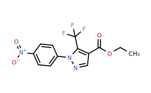 CAS 175137-35-6 | ethyl 1-(4-nitrophenyl)-5-(trifluoromethyl)pyrazole-4-carboxylate