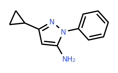 CAS 175137-45-8 | 3-Cyclopropyl-1-phenyl-1H-pyrazol-5-amine