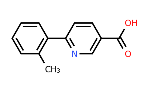 CAS 175153-32-9 | 6-(2-Methylphenyl)nicotinic acid