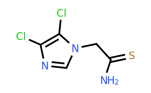 CAS 175201-50-0 | 2-(4,5-Dichloro-1H-imidazol-1-yl)ethanethioamide