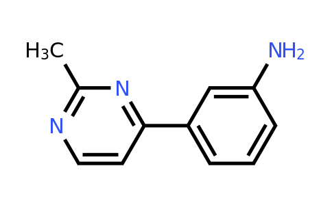 CAS 175201-90-8 | 3-(2-Methylpyrimidin-4-yl)benzenamine