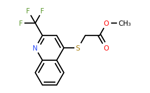 CAS 175203-42-6 | Methyl 2-((2-(trifluoromethyl)quinolin-4-yl)thio)acetate