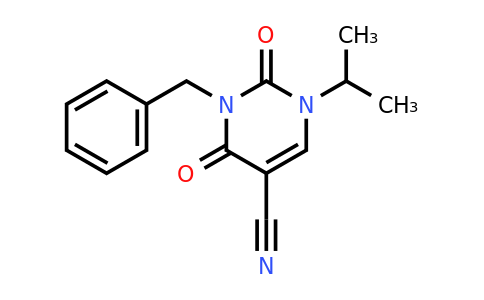 CAS 175203-47-1 | 3-Benzyl-1-isopropyl-2,4-dioxo-1,2,3,4-tetrahydropyrimidine-5-carbonitrile