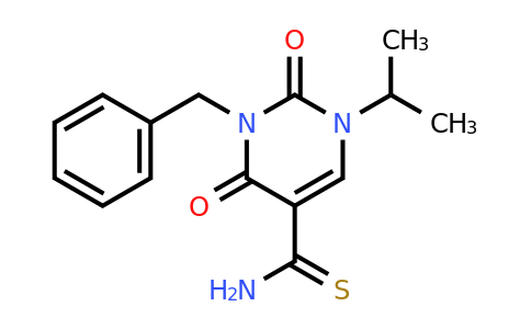 CAS 175203-49-3 | 3-Benzyl-1-isopropyl-2,4-dioxo-1,2,3,4-tetrahydropyrimidine-5-carbothioamide