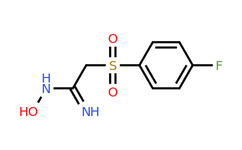 CAS 175203-76-6 | 2-((4-Fluorophenyl)sulfonyl)-N-hydroxyacetimidamide