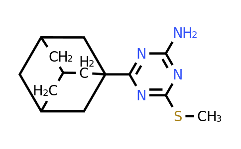 CAS 175204-72-5 | 4-(Adamantan-1-yl)-6-(methylthio)-1,3,5-triazin-2-amine
