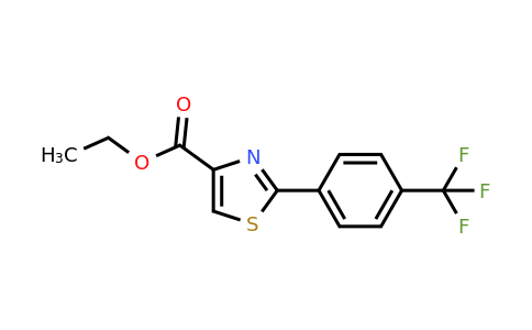 CAS 175204-88-3 | 2-(4-Trifluoromethyl-phenyl)-thiazole-4-carboxylic acid ethyl ester