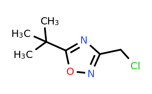 CAS 175205-41-1 | 5-(Tert-butyl)-3-(chloromethyl)-1,2,4-oxadiazole