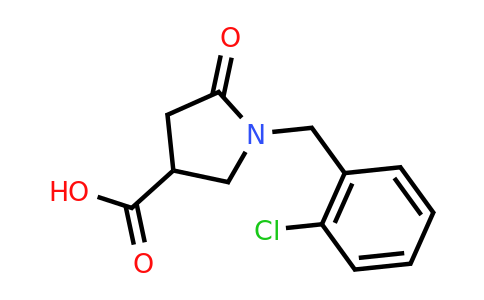 CAS 175205-45-5 | 1-(2-Chlorobenzyl)-5-oxopyrrolidine-3-carboxylic acid