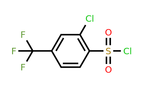 CAS 175205-54-6 | 2-chloro-4-(trifluoromethyl)benzene-1-sulfonyl chloride