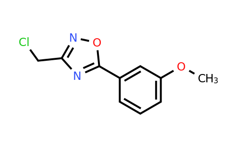 3-(Chloromethyl)-5-(3-methoxyphenyl)-1,2,4-oxadiazole