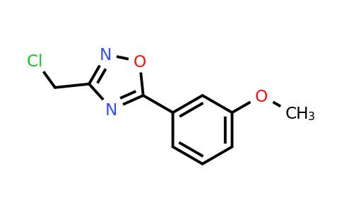 CAS 175205-62-6 | 3-(Chloromethyl)-5-(3-methoxyphenyl)-1,2,4-oxadiazole