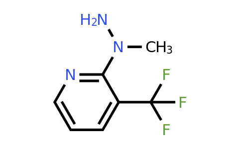 CAS 175205-68-2 | 2-(1-Methylhydrazinyl)-3-(trifluoromethyl)pyridine