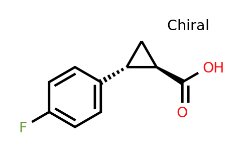 CAS 175275-74-8 | trans-2-(4-Fluoro-phenyl)-cyclopropanecarboxylic acid