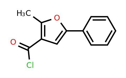 CAS 175276-57-0 | 2-Methyl-5-phenylfuran-3-carbonyl chloride