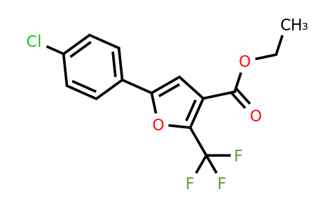 CAS 175276-59-2 | Ethyl 5-(4-chlorophenyl)-2-(trifluoromethyl)furan-3-carboxylate