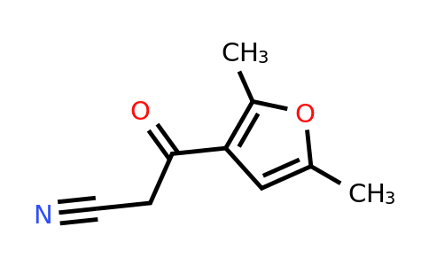 CAS 175276-62-7 | 3-(2,5-Dimethylfuran-3-yl)-3-oxopropanenitrile
